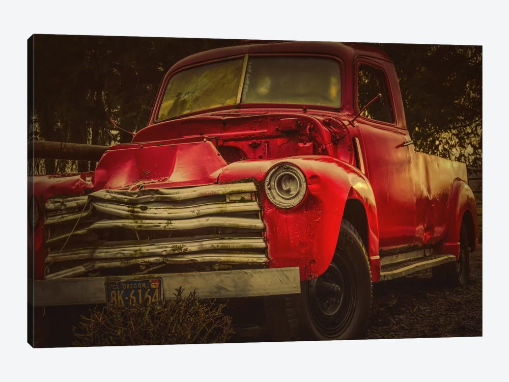 Battered Truck by Don Schwartz 1-piece Canvas Art