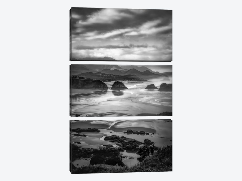 Coastal Dawn by Don Schwartz 3-piece Canvas Print