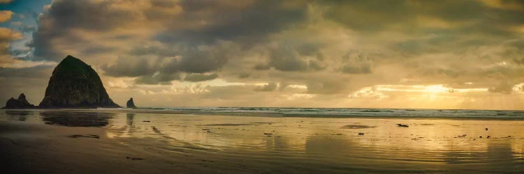 Haystack Sunset Panorama