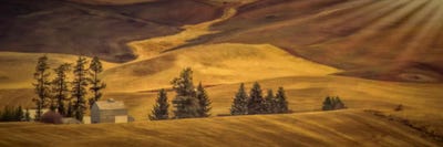 Idyllic Farm by Don Schwartz canvas print