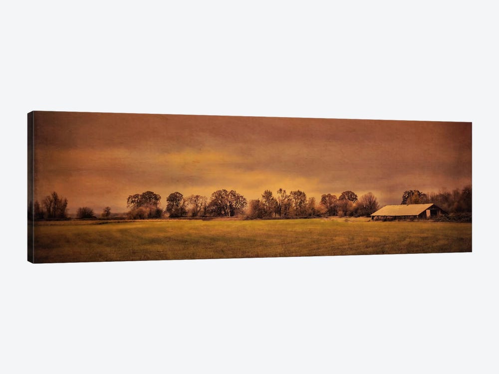 Long Barn At Daybreak by Don Schwartz 1-piece Canvas Art Print