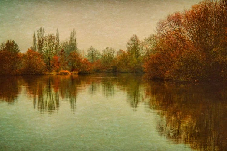 Autumn Morning On The Lake