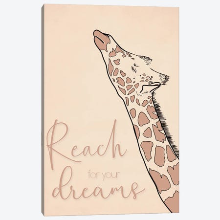 Reach For Your Dreams Canvas Print #DSG110} by Daniela Santiago Canvas Art