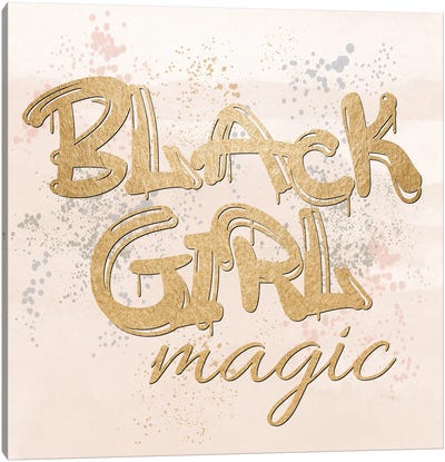Black Girl Magic Canvas Art Print