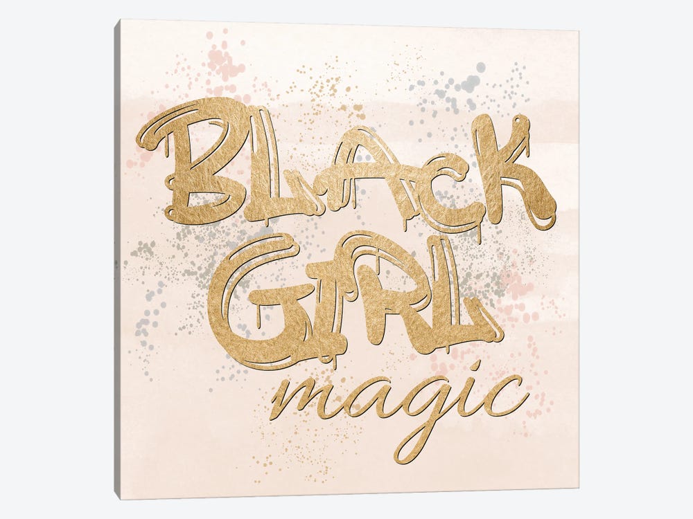 Black Girl Magic by Daniela Santiago 1-piece Canvas Print