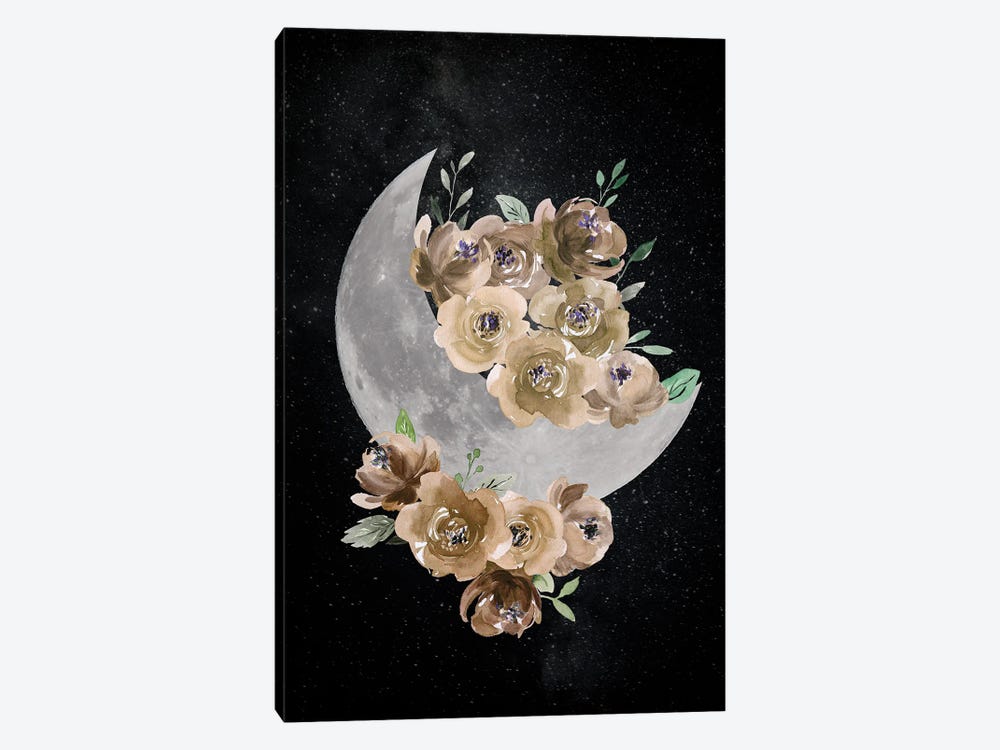 Bohemian Moon by Daniela Santiago 1-piece Canvas Art Print