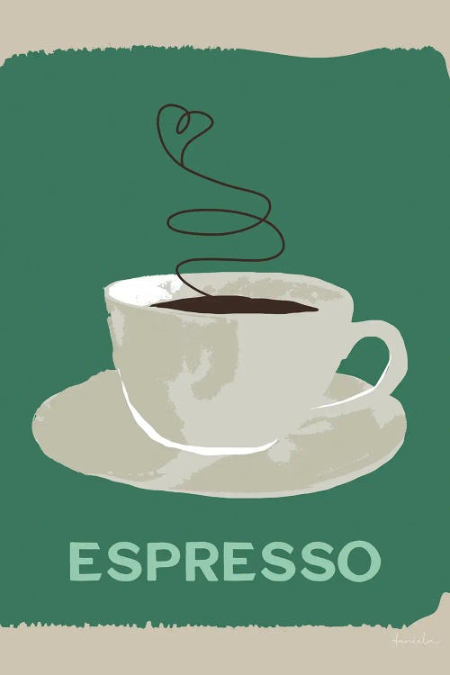 Modern Coffee IV by Daniela Santiago wall art