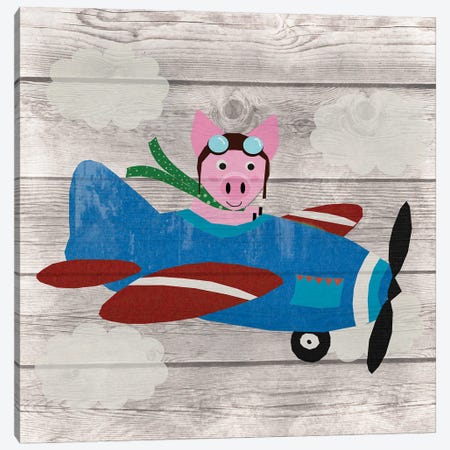 When Pigs Fly Canvas Print #DSG36} by Daniela Santiago Canvas Print
