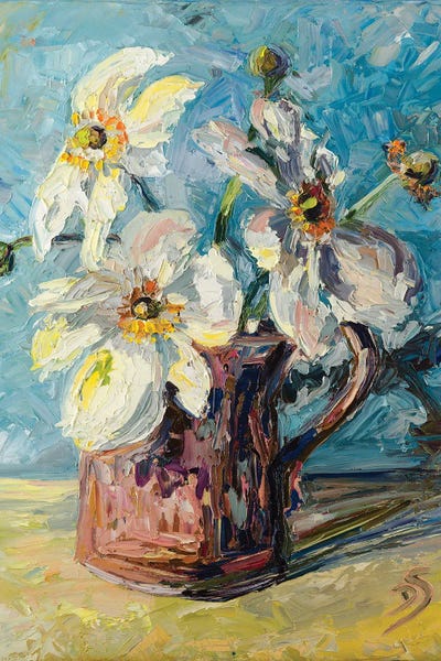 Balanced By Time by Dana Sorokina metal wall art