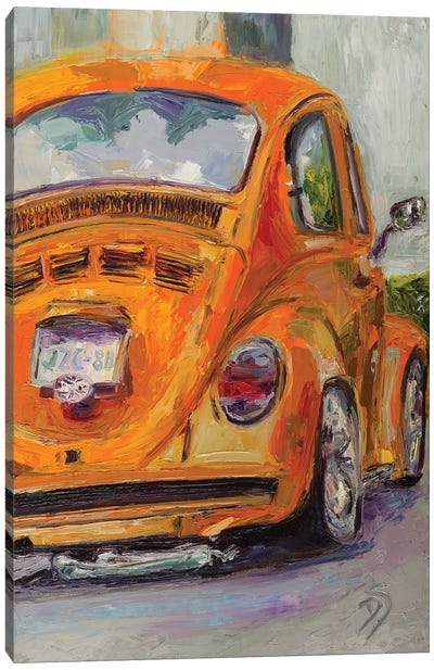 Under Cover Of Canvas Art Print - Volkswagen