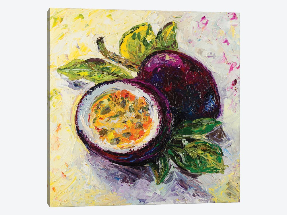 Passion Fruit Flavor by Dana Sorokina 1-piece Canvas Art