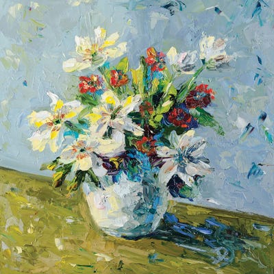 When The Grasshoppers Sing A Song To You by Dana Sorokina metal wall art