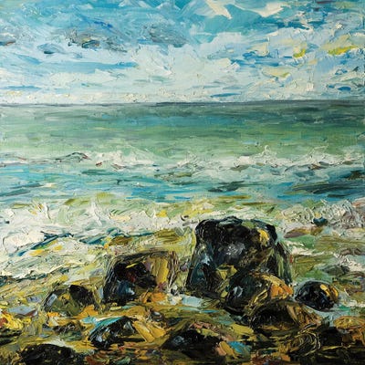 Underneath At All by Dana Sorokina metal wall art