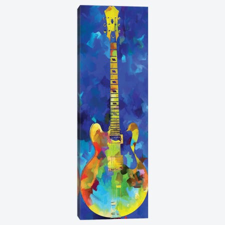 Guitar Canvas Print #DSP104} by Dan Sproul Canvas Wall Art
