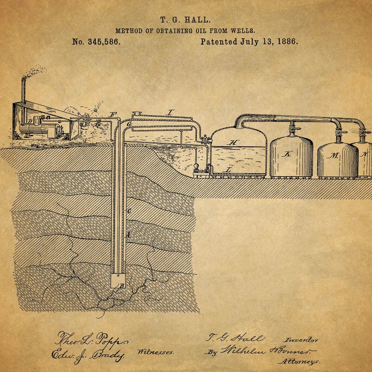 Oil Wells 1886