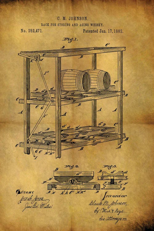 Aging Whiskey 1882