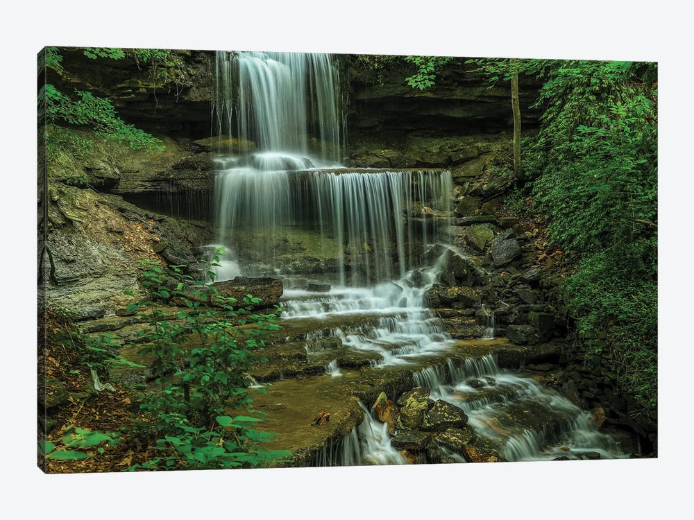 Milton Waterfall In Summer by Dan Sproul 1-piece Art Print