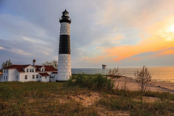Lighthouses: Big Sable Point Light by Dan Sproul