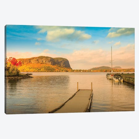 Moosehead Lake In Autumn Canvas Print #DSP149} by Dan Sproul Canvas Print