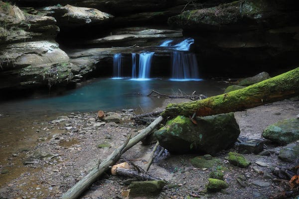 Ohio: Hocking Hills Waterfall by Dan Sproul