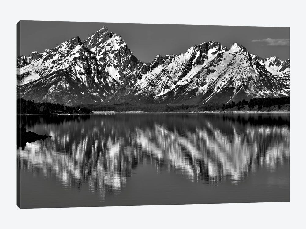 Dramatic Teton Reflections by Dan Sproul 1-piece Canvas Artwork