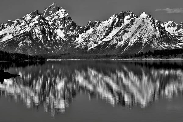 Rocky Mountains: Dramatic Teton Reflections by Dan Sproul