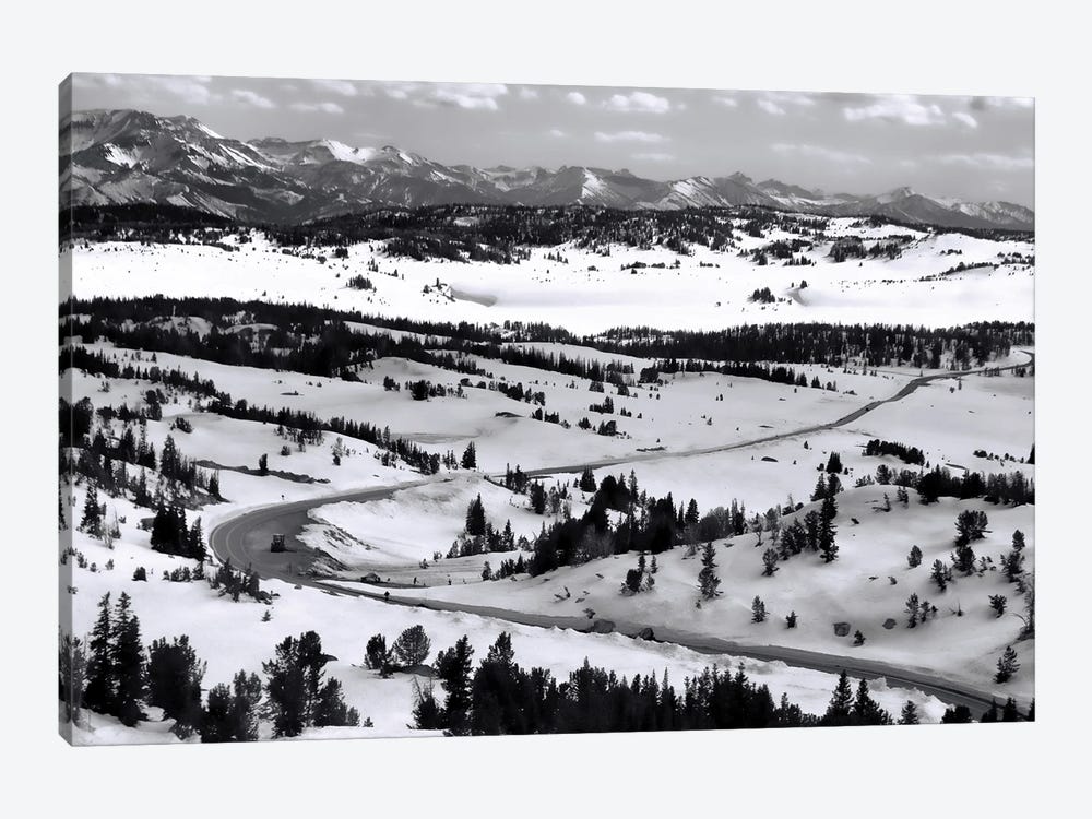Beartooth Pass Snow Covered by Dan Sproul 1-piece Canvas Art Print