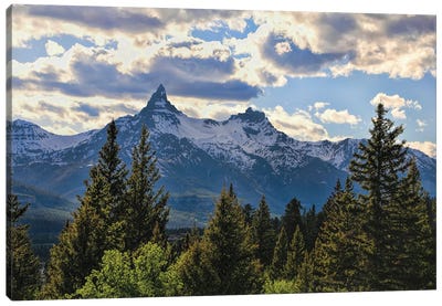 Beartooth Mountains Canvas Art Print - Montana Art