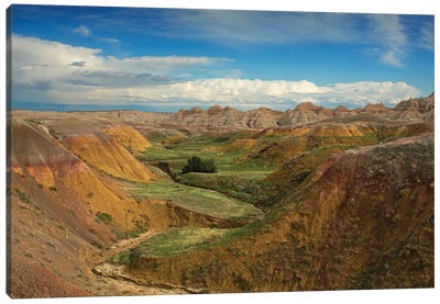 Badlands Landscape Canvas Art Print - Dan Sproul