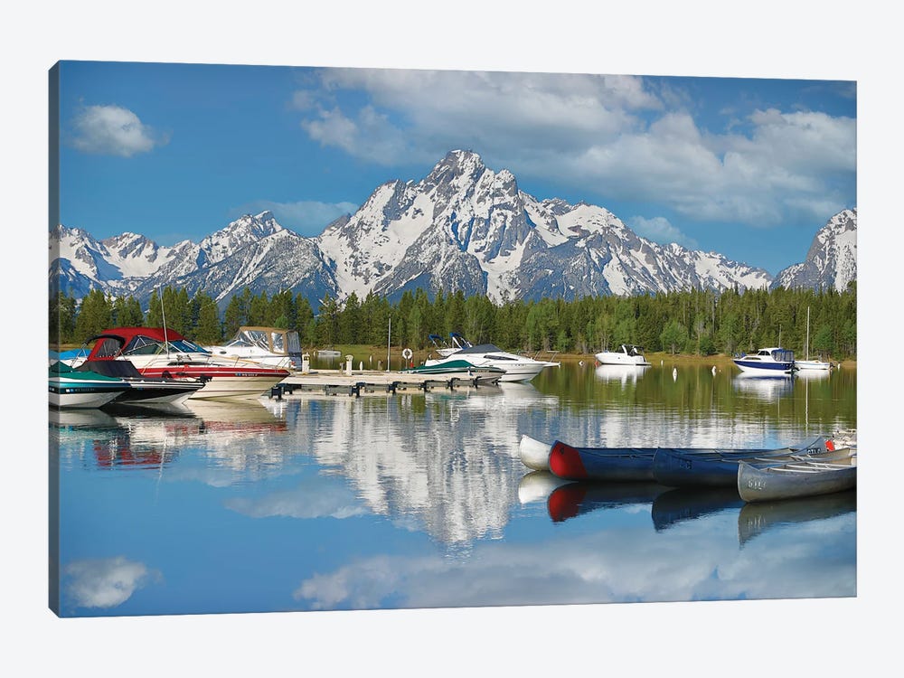 Mountain Lake Reflection by Dan Sproul 1-piece Canvas Print