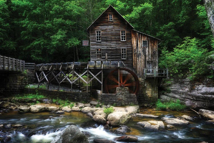 Grist Mill In Summer