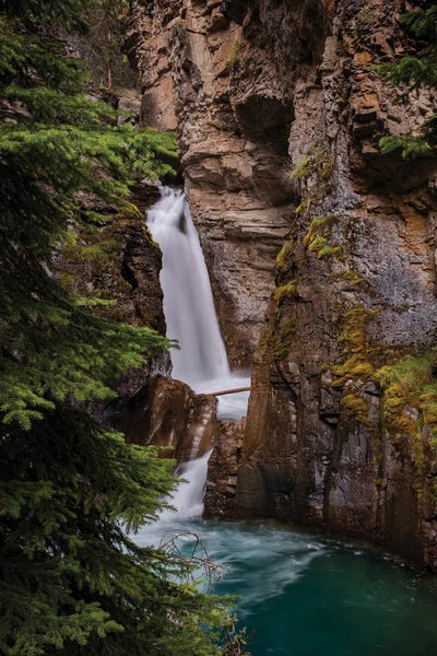 Alberta: Johnston Falls Canada by Dan Sproul