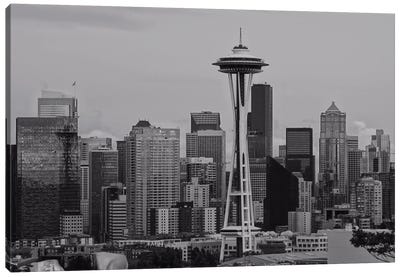 Seattle Skyline Canvas Art Print - Dan Sproul