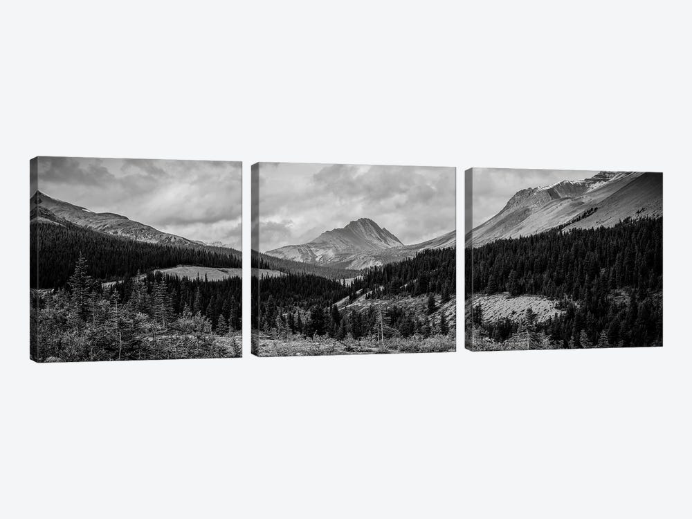 Icefields Parkway Panorama by Dan Sproul 3-piece Canvas Print