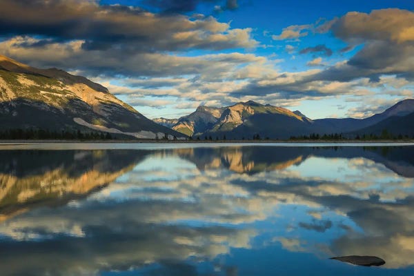 Rocky Mountains: Canadian Rockies Reflection by Dan Sproul