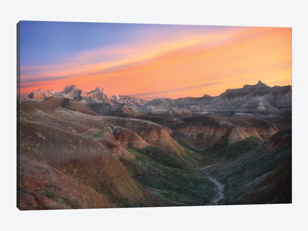 Badlands Sunrise View by Dan Sproul 1-piece Canvas Art Print