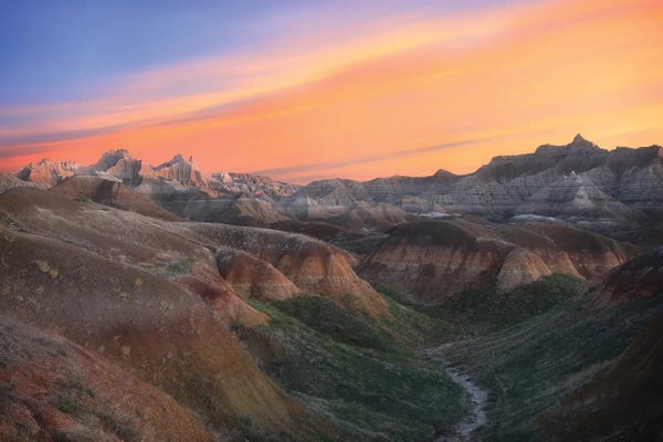 Badlands National Park: Badlands Sunrise View by Dan Sproul