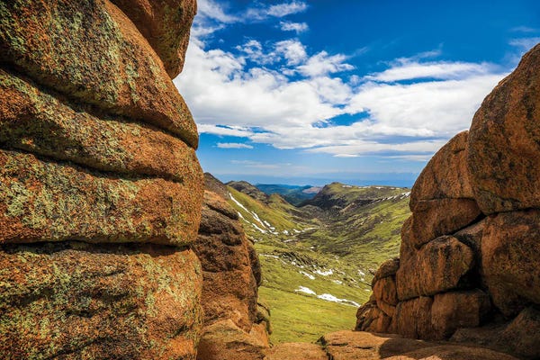 Colorado: Pikes Peak Landscape View by Dan Sproul