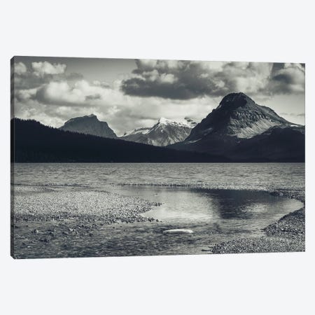 Dramatic Bow Lake Canvas Print #DSP233} by Dan Sproul Canvas Art Print
