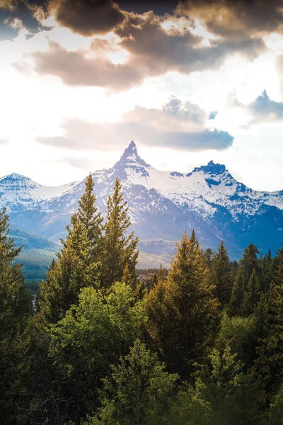 Montana: Beartooth Mountain Peak by Dan Sproul
