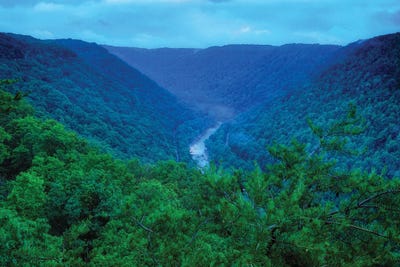 New River Gorge by Dan Sproul framed wall art