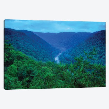 New River Gorge Canvas Print #DSP256} by Dan Sproul Canvas Artwork