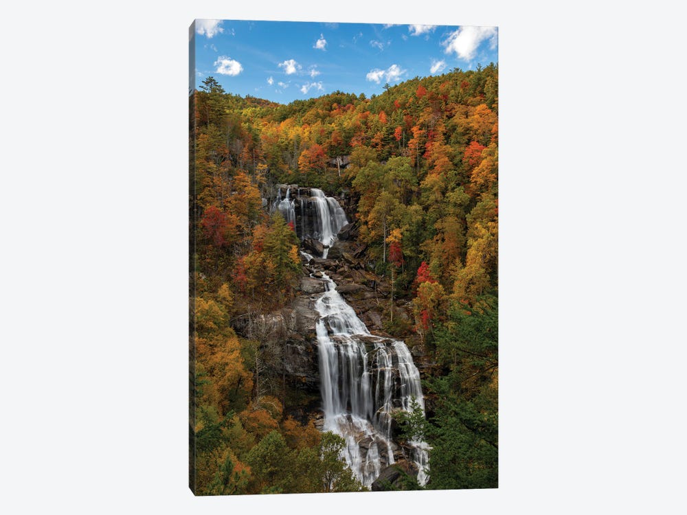 Whitewater Falls In Autumn by Dan Sproul 1-piece Art Print