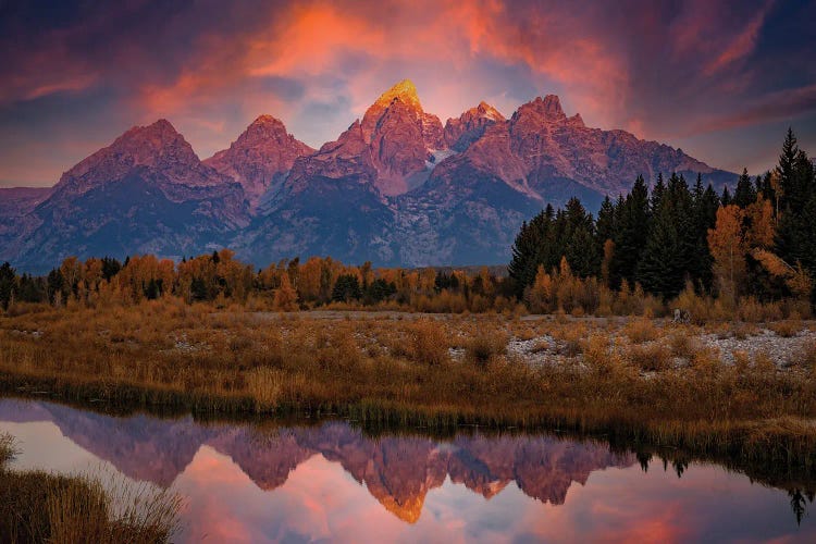 Autumn Sunrise At Schwabachers