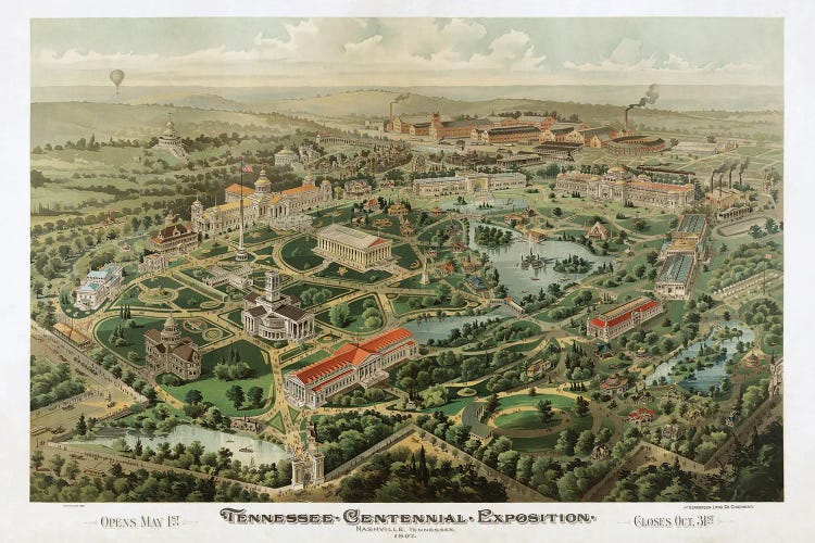 Tennessee Centennial Exposition, Nashville, Tennessee, 1897