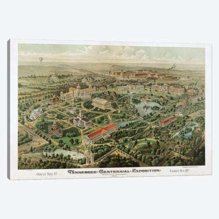 Tennessee Centennial Exposition, Nashville, Tennessee, 1897 Canvas Print #DSP94} by Dan Sproul Canvas Wall Art