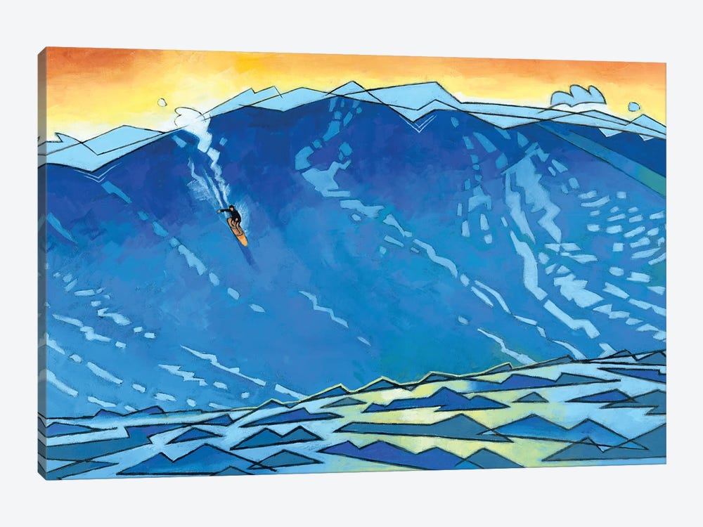 Big Wave by Douglas Simonson 1-piece Canvas Wall Art