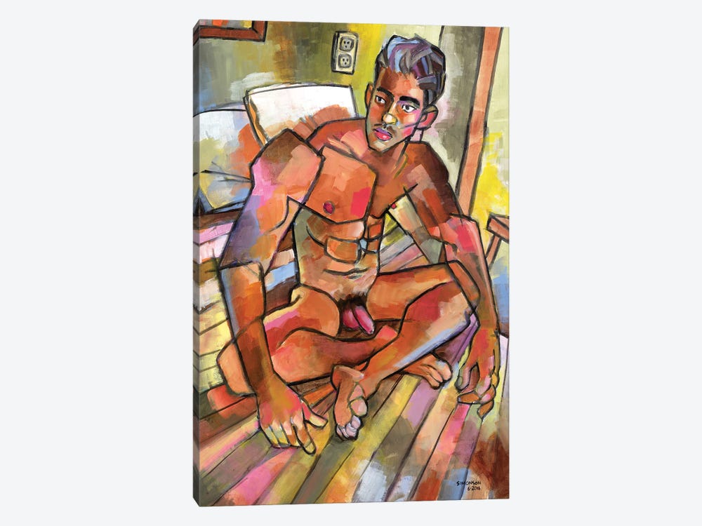 Camilo In The Bedroom by Douglas Simonson 1-piece Canvas Artwork