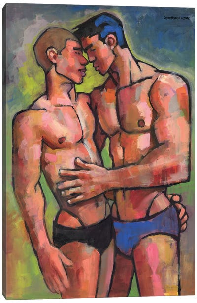 Heroes Canvas Art Print - LGBTQ+ Art