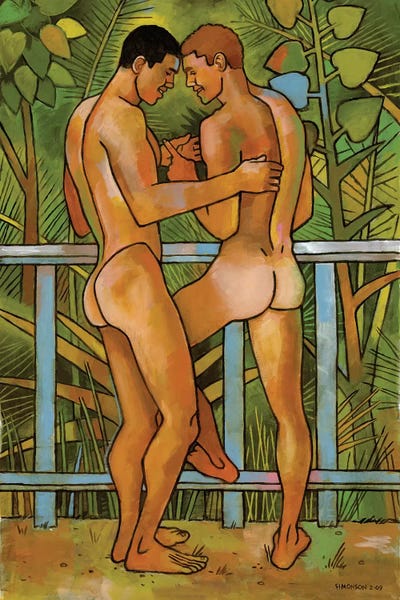 Male Nudes: In The Garden by Douglas Simonson